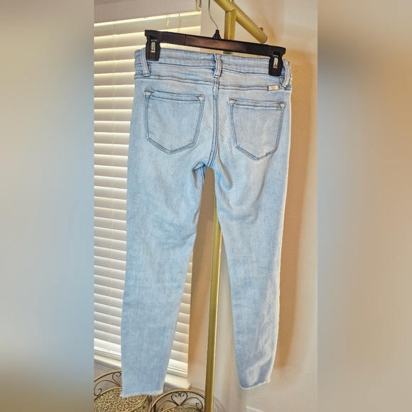 Kancan Light Blue Distressed Jeans - Picture 2 of 3